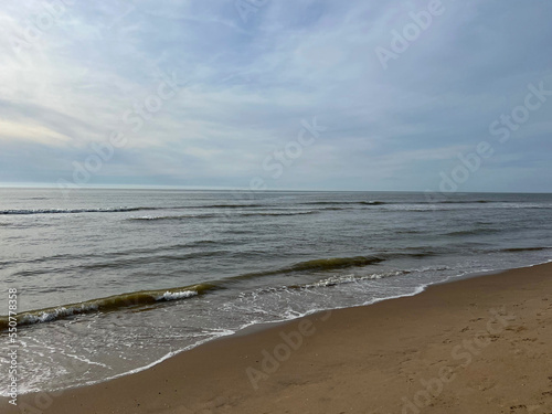 Picturesque view of beautiful sea and sky