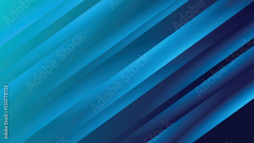 Abstract blue background. diagonal glowing lines and strips.
