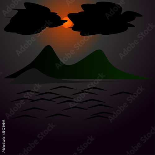 halloween night background