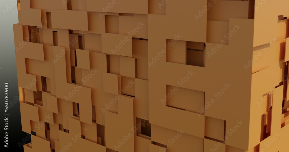 abstract 3d background with squares made in blender abstract 3d background with squares made in blender