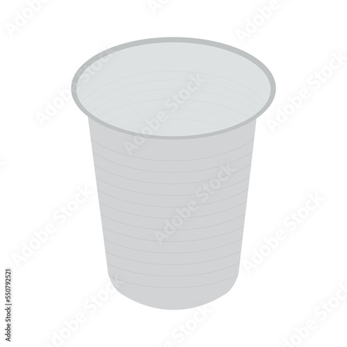 Disposable tableware, plastic cup.