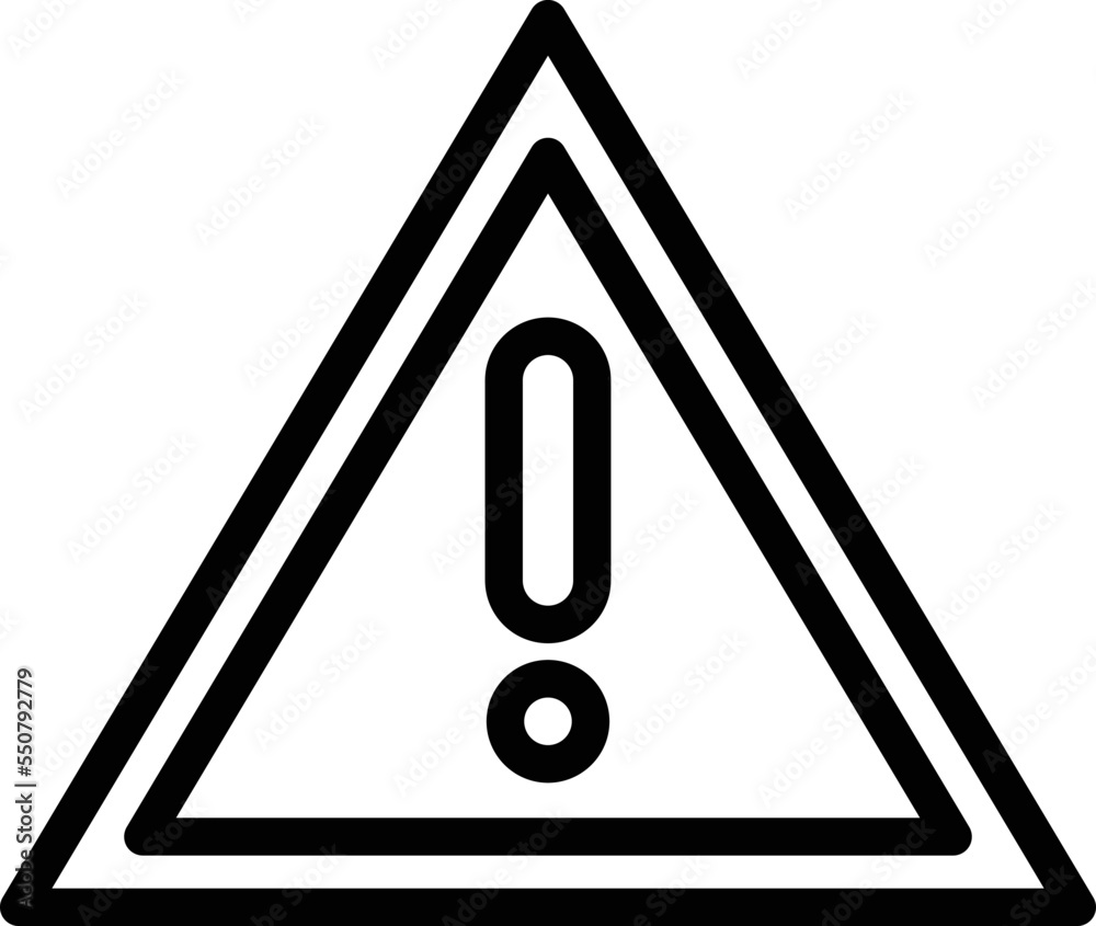 Danger Vector Icon Design Illustration
