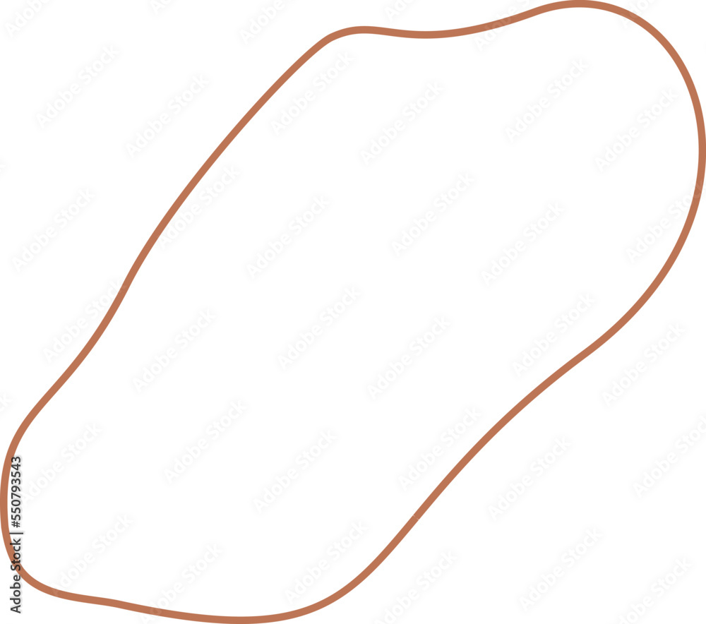 abstract organic shape abstract organic shape
