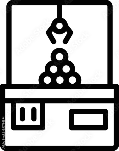 Crane machine Vector Icon Design Illustration