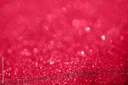 Diamond blue texture with sparling bokeh for in n trendy color viva magenta for 2023 , magic abstract background