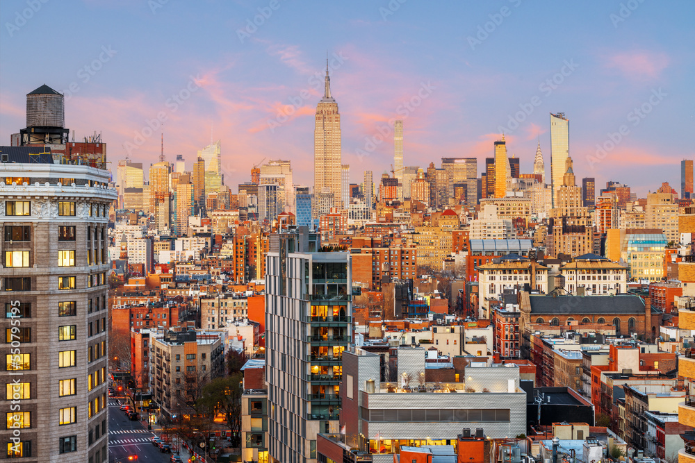 Obraz premium New York City, USA Midtown Manhattan