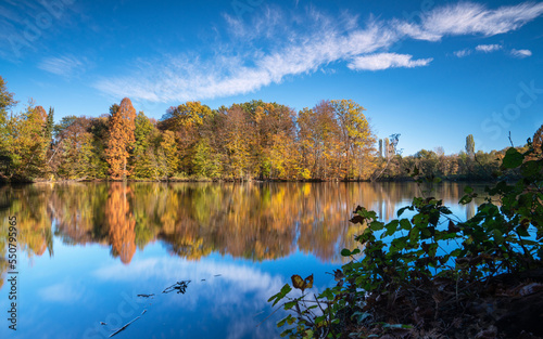 Bensberg Lake, Bergisch Gladbach, Germany photo