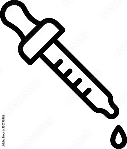 Eye dropper Vector Icon Design Illustration