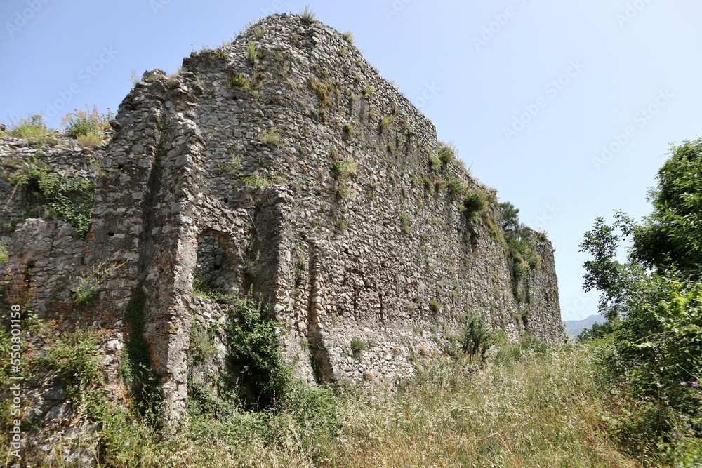 Mercato San Severino - Prima cinta muraria del Castello dei Sanseverino