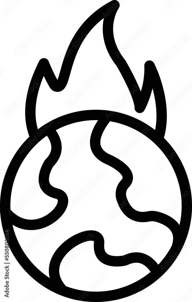 Flame Vector Icon Design Illustration Flame Vector Icon Design Illustration