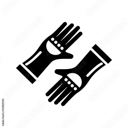 glovest on a white background