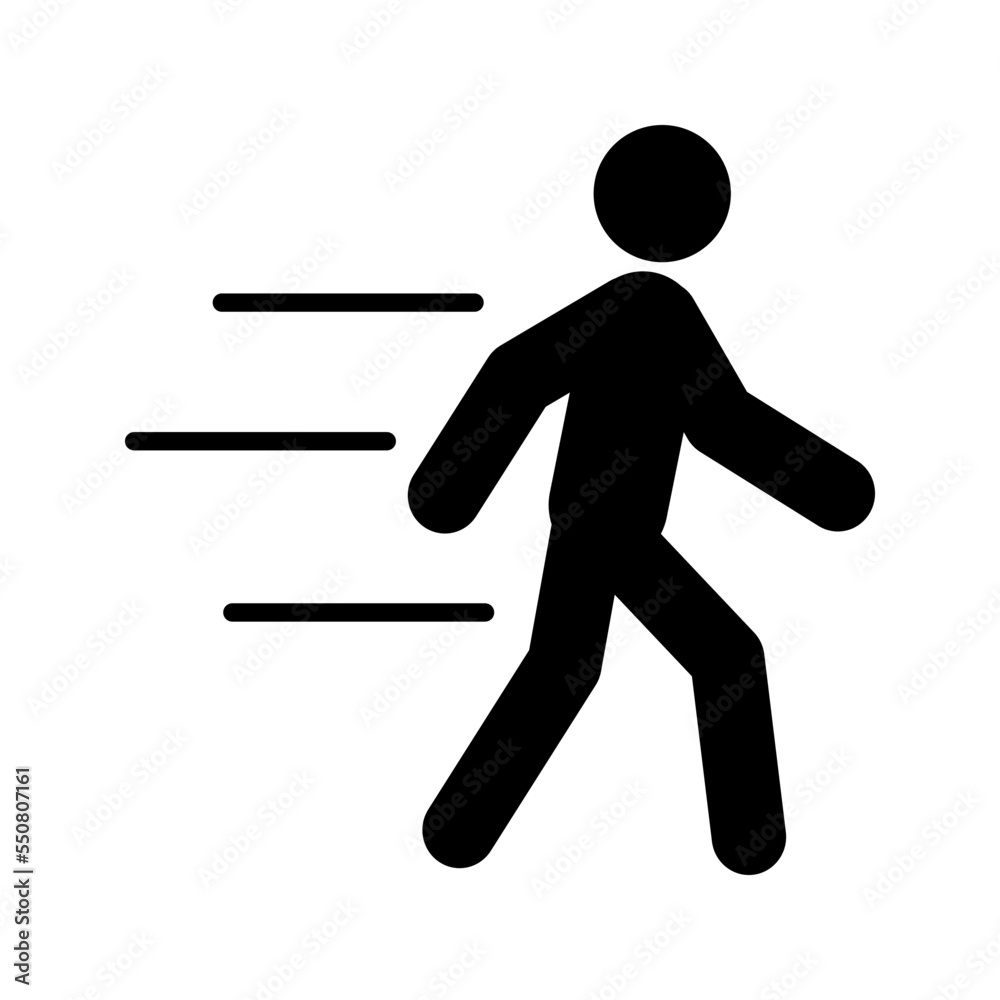 running on a white background running on a white background