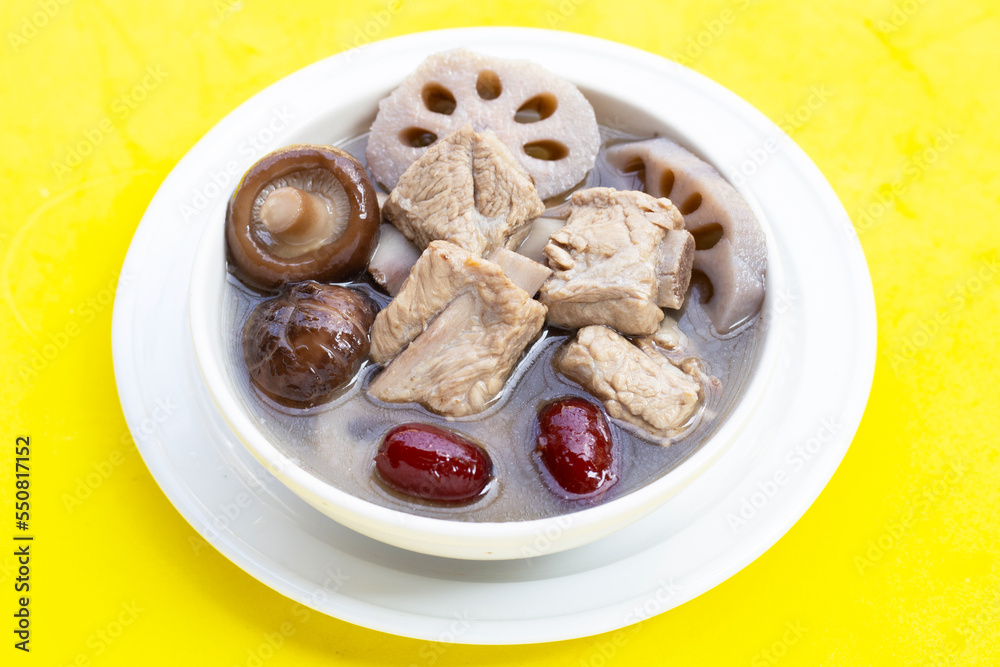 Pork Ribs and Lotus Root Soup Pork Ribs and Lotus Root Soup