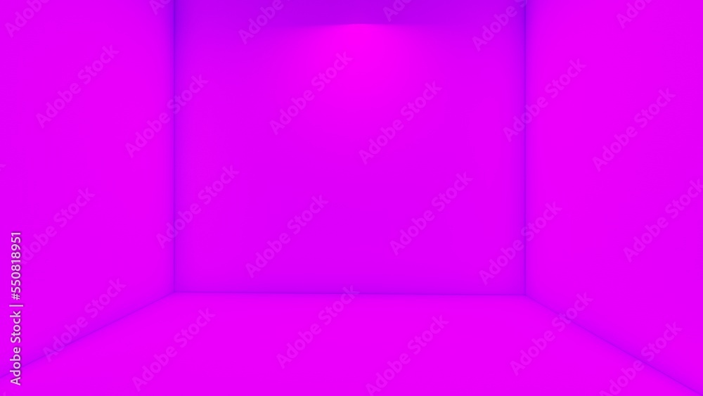 Blank purple display on purple background with minimal style and spot light. Blank stand for showing product. 3D rendering. Blank purple display on purple background with minimal style and spot light. Blank stand for showing product. 3D rendering.