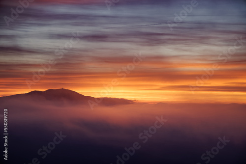 Lever de soleil sur les Vosges © Olympixel