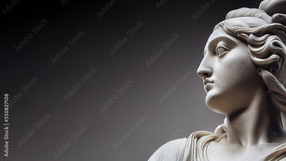3D illustration of a Renaissance marble statue of Nike. She is the Goddess  of victory. Nike in Greek mythology is known as Victoria in Roman  mythology. Stock Illustration | Adobe Stock