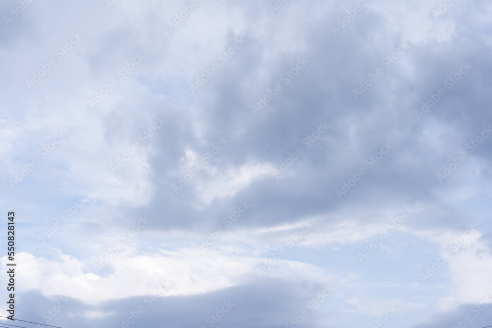 Fototapeta premium cloudy sky with heavy clouds in a bad weather