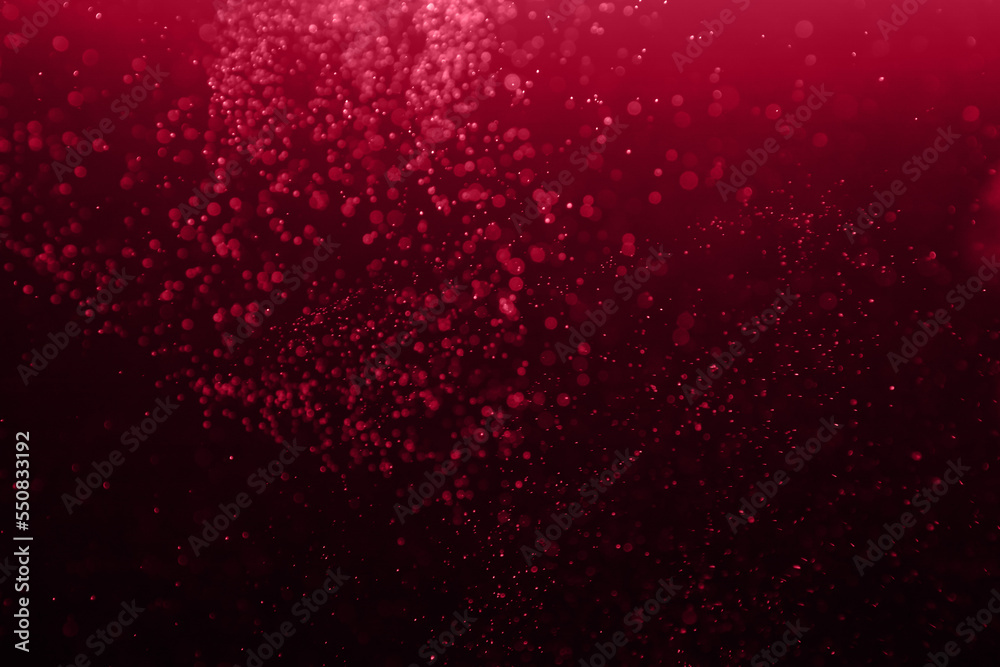 Viva magenta water ripple and water drop. Blank for holiday, Christmas cards. Template of color of the year 2023. Viva magenta water ripple and water drop. Blank for holiday, Christmas cards. Template of color of the year 2023.