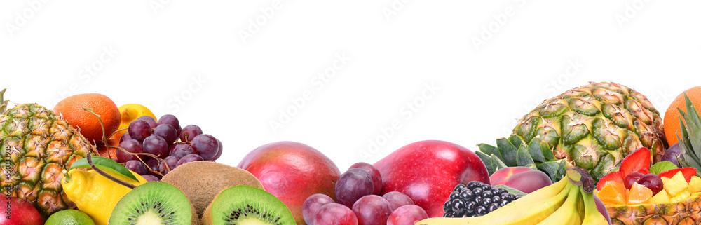 Fruit frame isolated