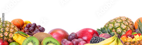 Fruit frame isolated