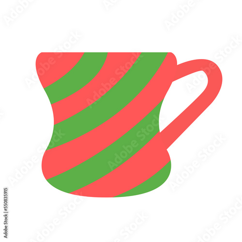 mug with christmas decor cup