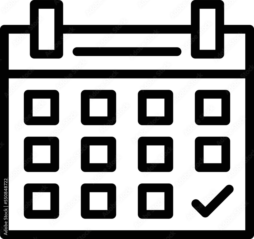 Calendar Vector Icon Design Illustration Calendar Vector Icon Design Illustration