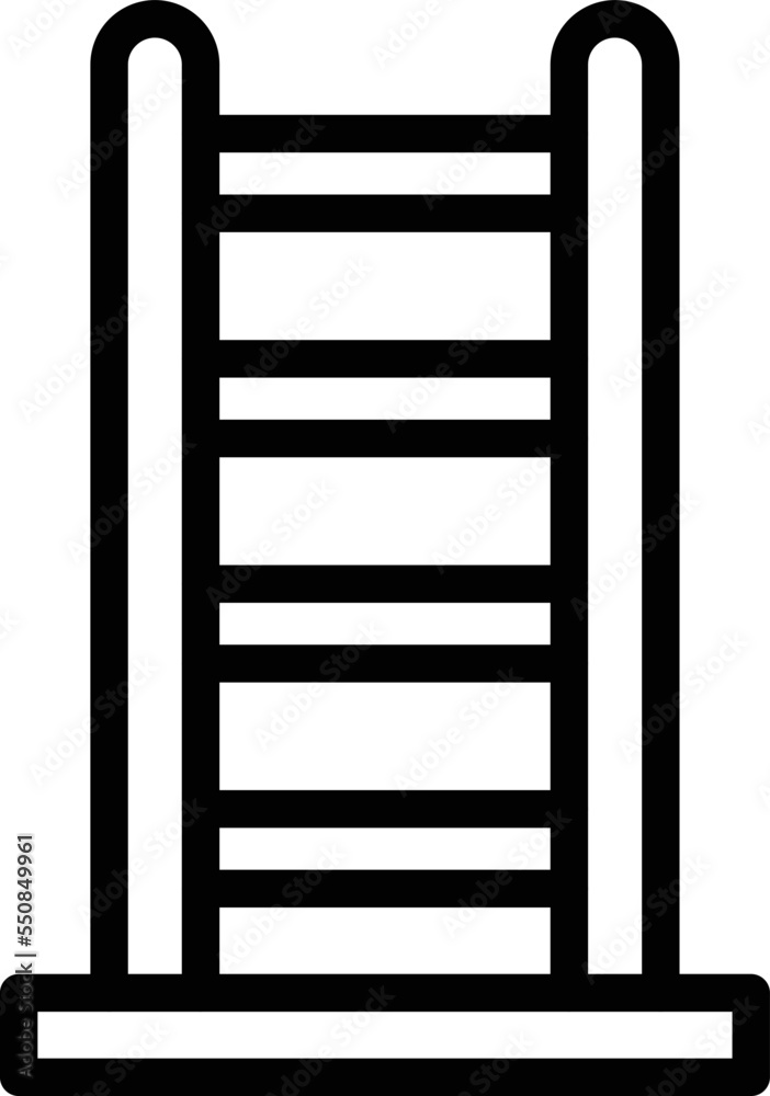 Ladder Vector Icon Design Illustration Ladder Vector Icon Design Illustration