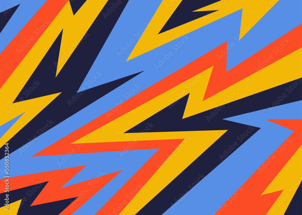 Abstract background with colorful arrow pattern Abstract background with colorful arrow pattern