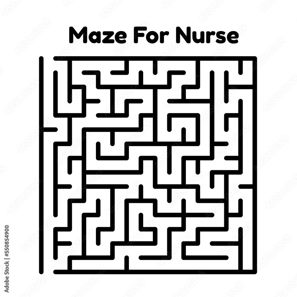 Maze For Nurse Maze For Nurse