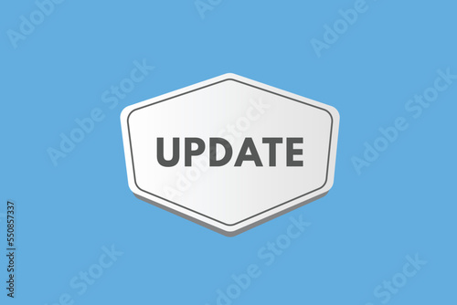 update text Button. update Sign Icon Label Sticker Web Buttons 