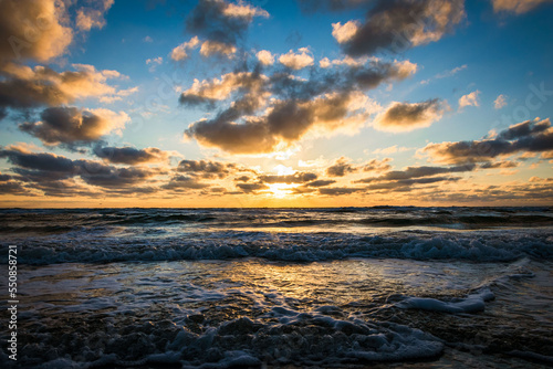 Sonnenuntergang an der Nordsee