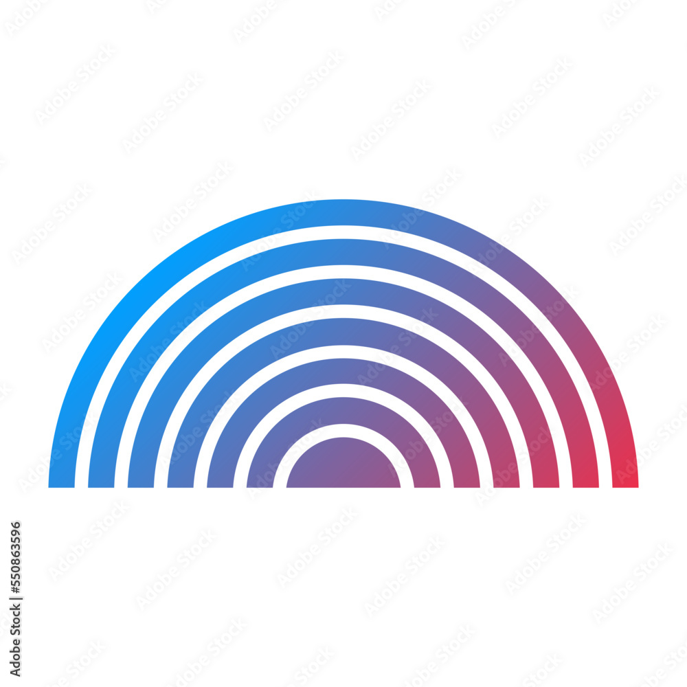 Rainbow Icon Style Rainbow Icon Style