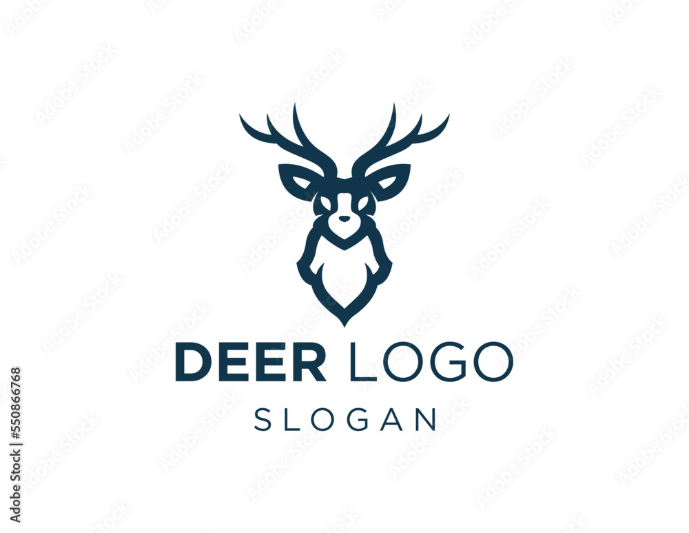 Logo design about Deer on a white background. created using the CorelDraw application. Logo design about Deer on a white background. created using the CorelDraw application.