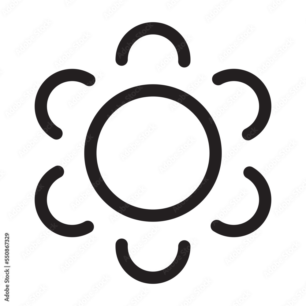 Sun Icon Vector Sun Icon Vector
