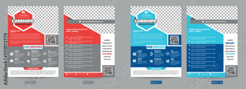 Flyer  design template 