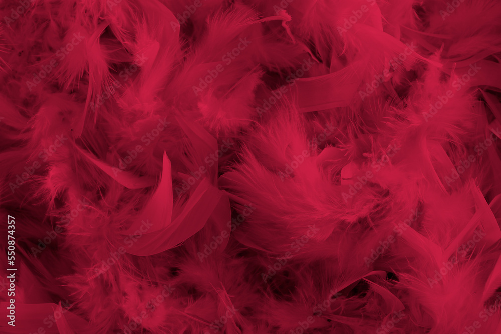background of magenta feathers beautiful tactile soft surfaces and texture
