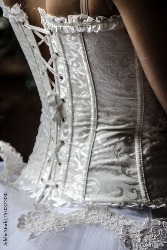 corset of a woman