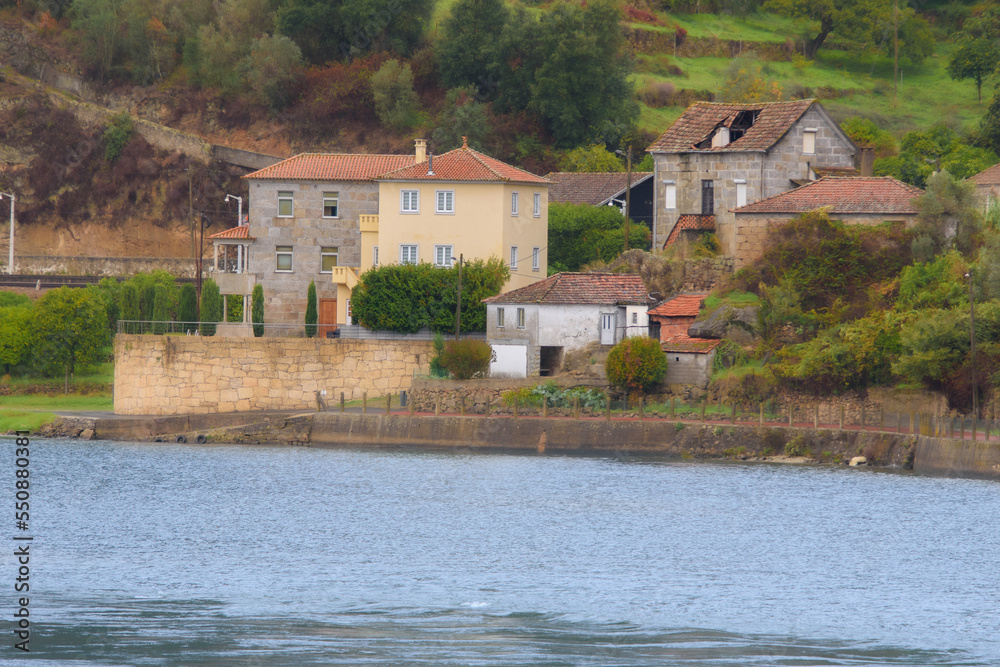 Landscape and architectural views along the Douro Valley in Portugal Landscape and architectural views along the Douro Valley in Portugal