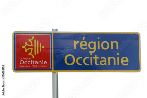 Panneau régional Occitanie