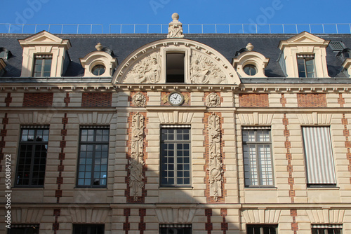 Photography french national library (bnf richelieu) in paris (france)