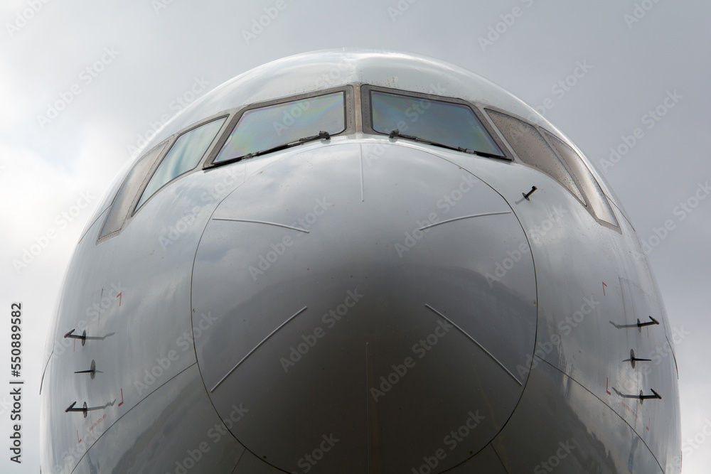 airplane in the airport 