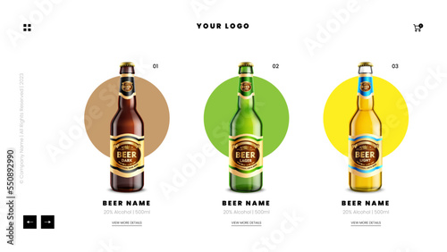 Beer UI Design