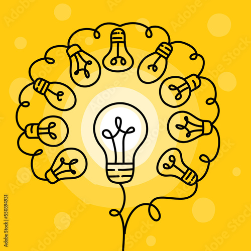 Collective intelligence or idea concept