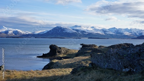 ijslandse landschap photo