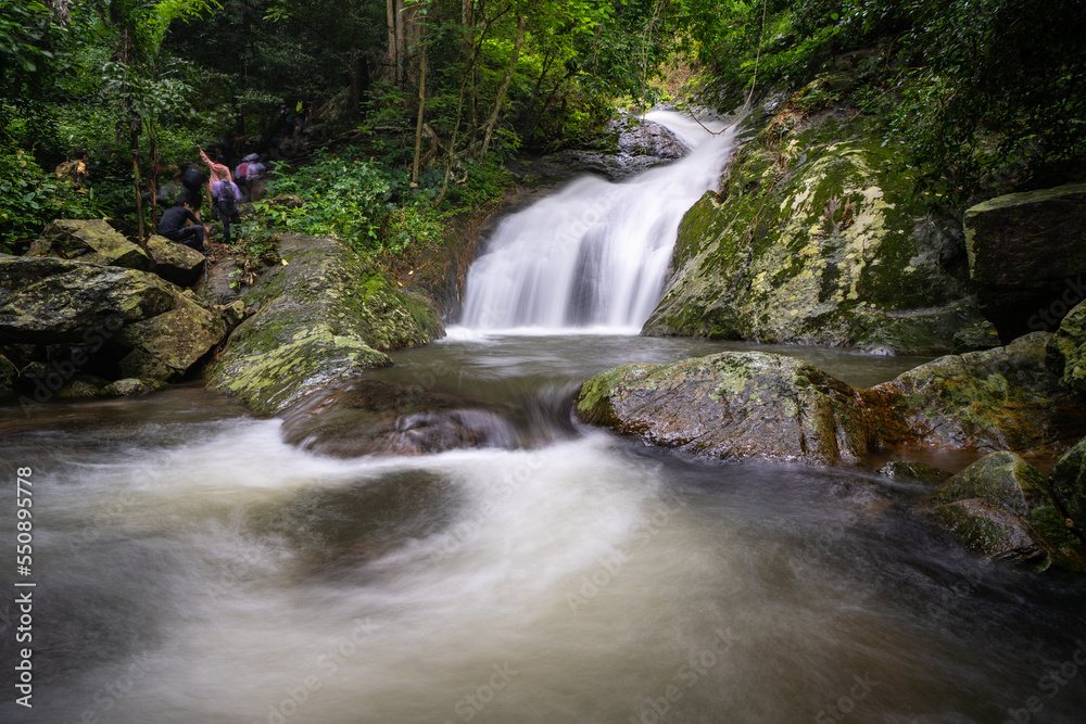Krok E-Dok Waterfall, Tha Maprang, Kaeng Khoi, Saraburi, Thailand