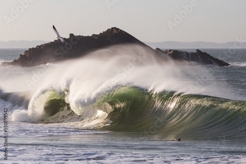 Vague en Bretagne