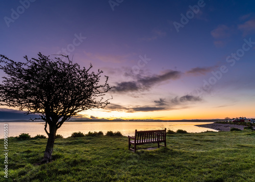Sunrise at Penrhos Nature Park, Isle of Anglesey, North Wales 
