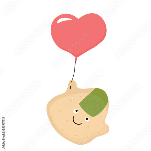 Onigiri. Rice wrapped in nori seaweed. Asian food. Vector stock illustration Isolated on a white background.