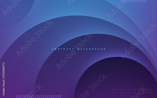 Gradient abstract background elegant circle shape