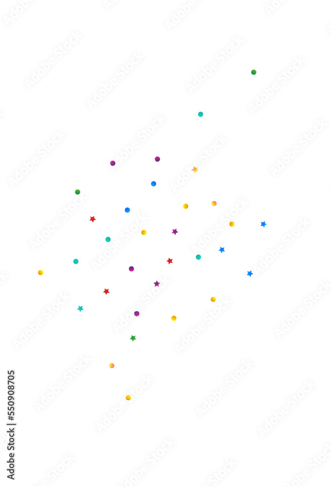 Happy Dust Flying Vector White Background.